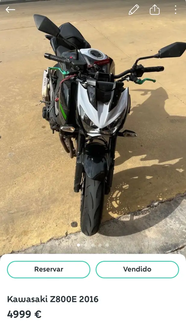 Kawasaki Z 800 Z800 E ABS Negro - 1