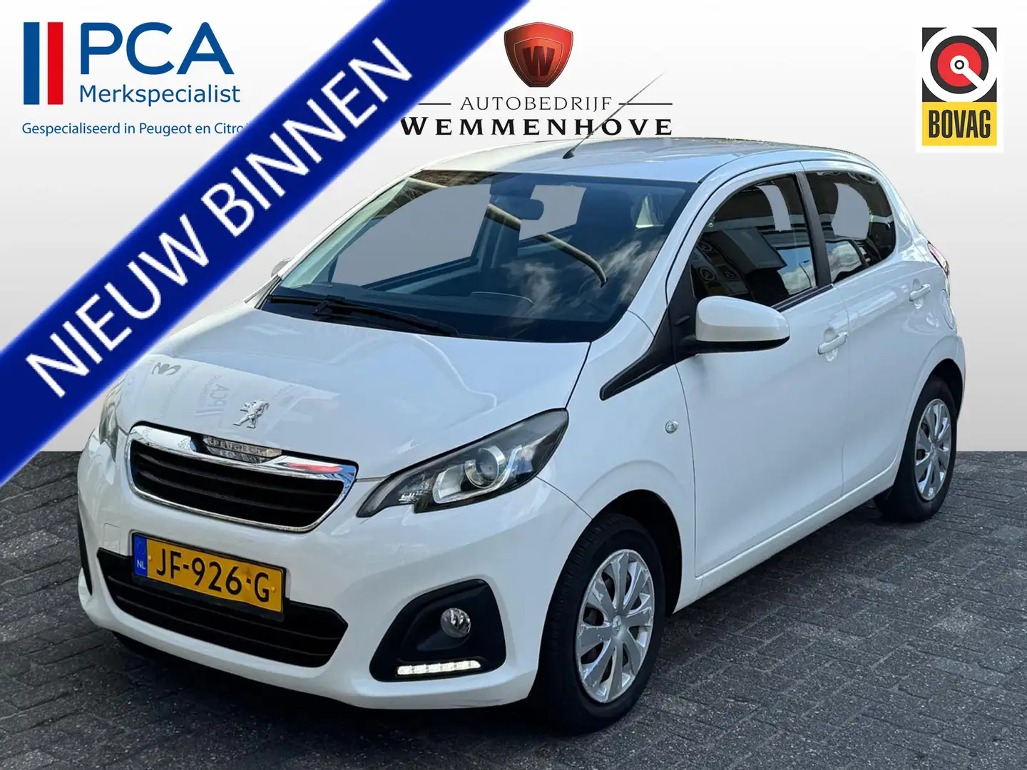 Peugeot 108 1.0 e-VTi Active 5-Deurs/Airco/Mistl Wit - 1