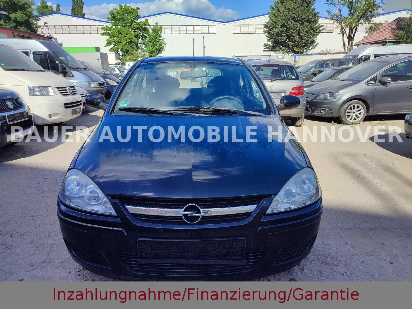 Opel Corsa C Edition 1.0/Tüv NEU/Klima Schwarz - 2