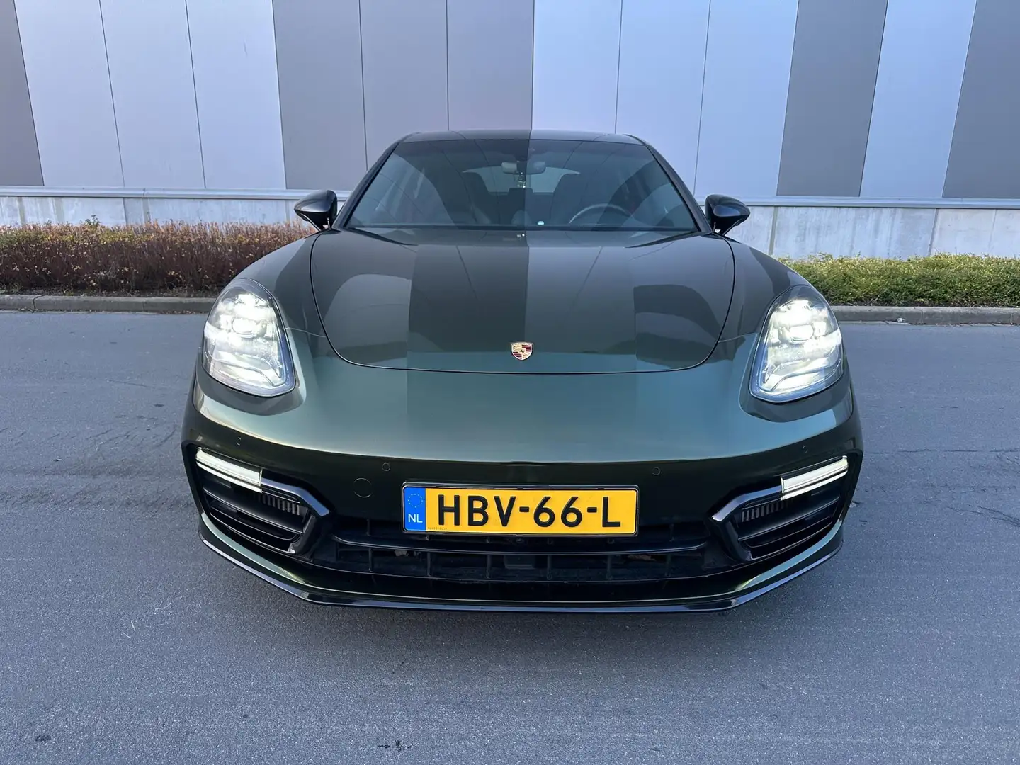 Porsche Panamera 2.9 4 E-Hybrid Origineel Zwart olijfgroene wrap / Noir - 2