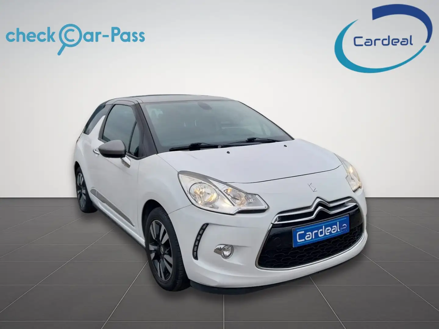 Citroen DS3 1.4 HDi Be Chic/CLIM/BLUETOOTH/GARANTIE.12.MOIS/ Blanc - 1
