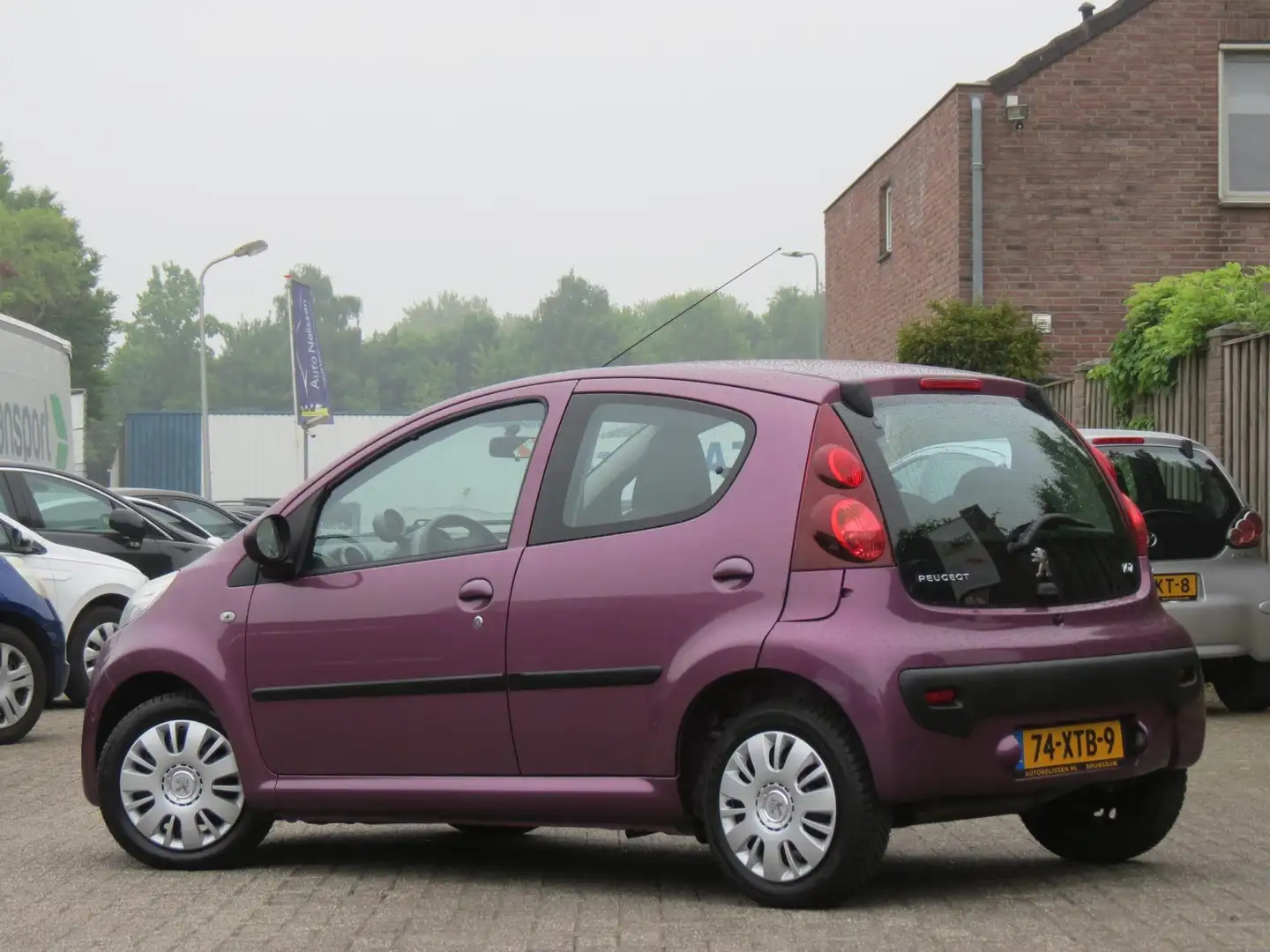 Peugeot 107 1.0 Active 5-DEURS NIEUWE MODEL| AIRCO | LED | NIE Mauve - 2