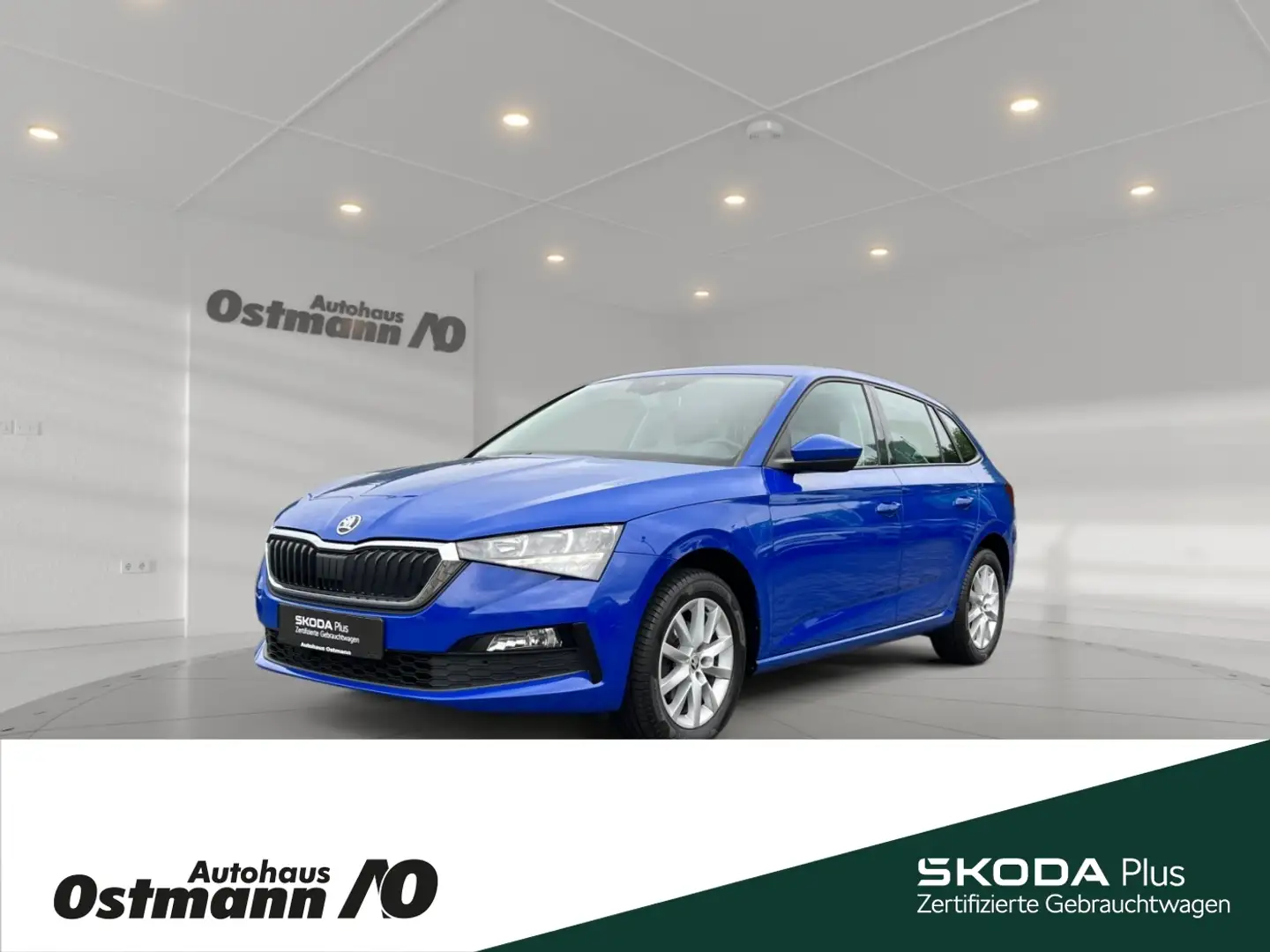 Skoda Scala Ambition 85kw TDI *NAVI*VirtualCockpit*SHZ* Bleu - 1