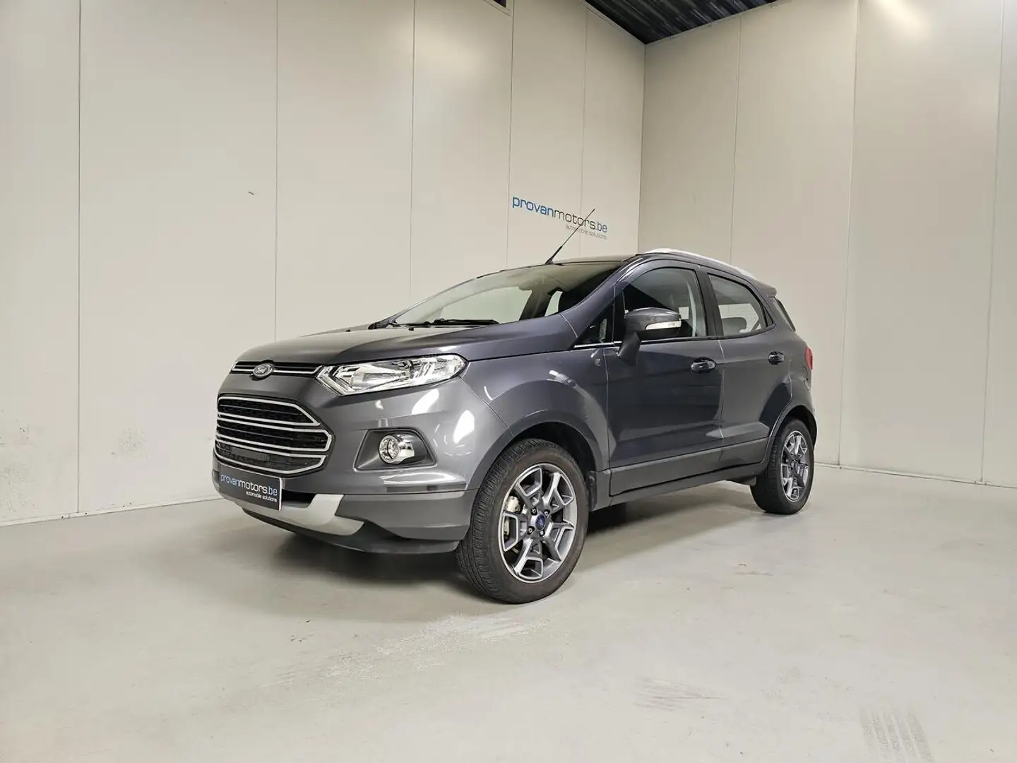 Ford EcoSport 1.0 Benzine - Airco - Bluetooth - Topstaat! Grijs - 1