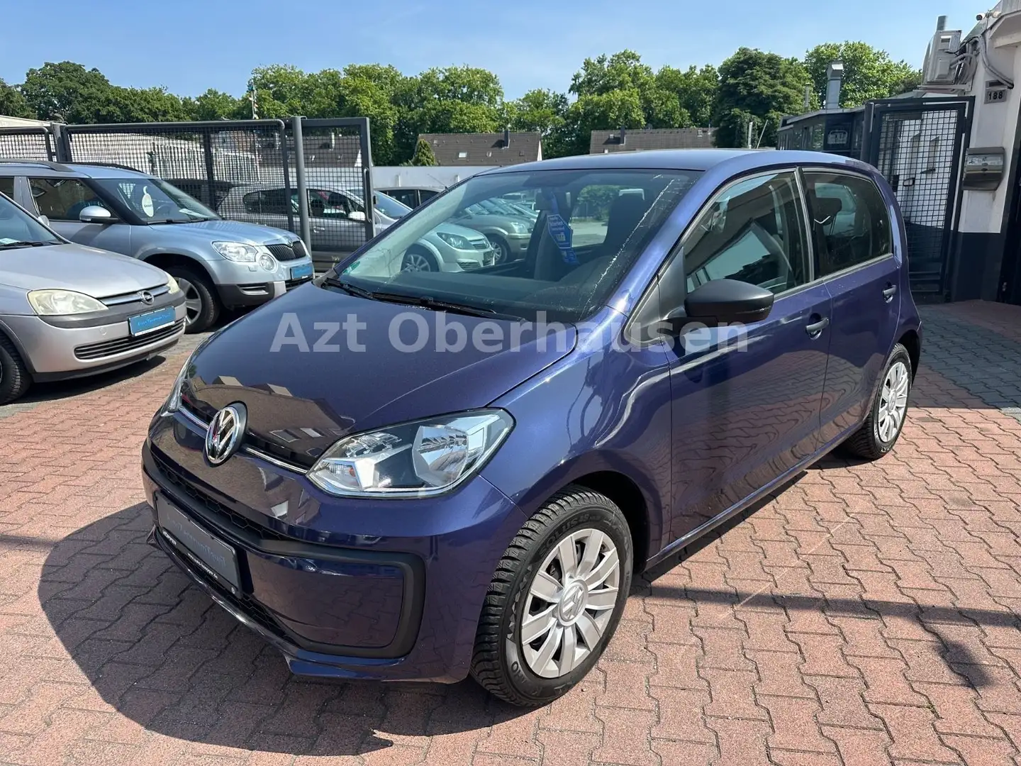 Volkswagen up! take up!*2.HAND*KLIMA*TÜV NEU* Modrá - 2