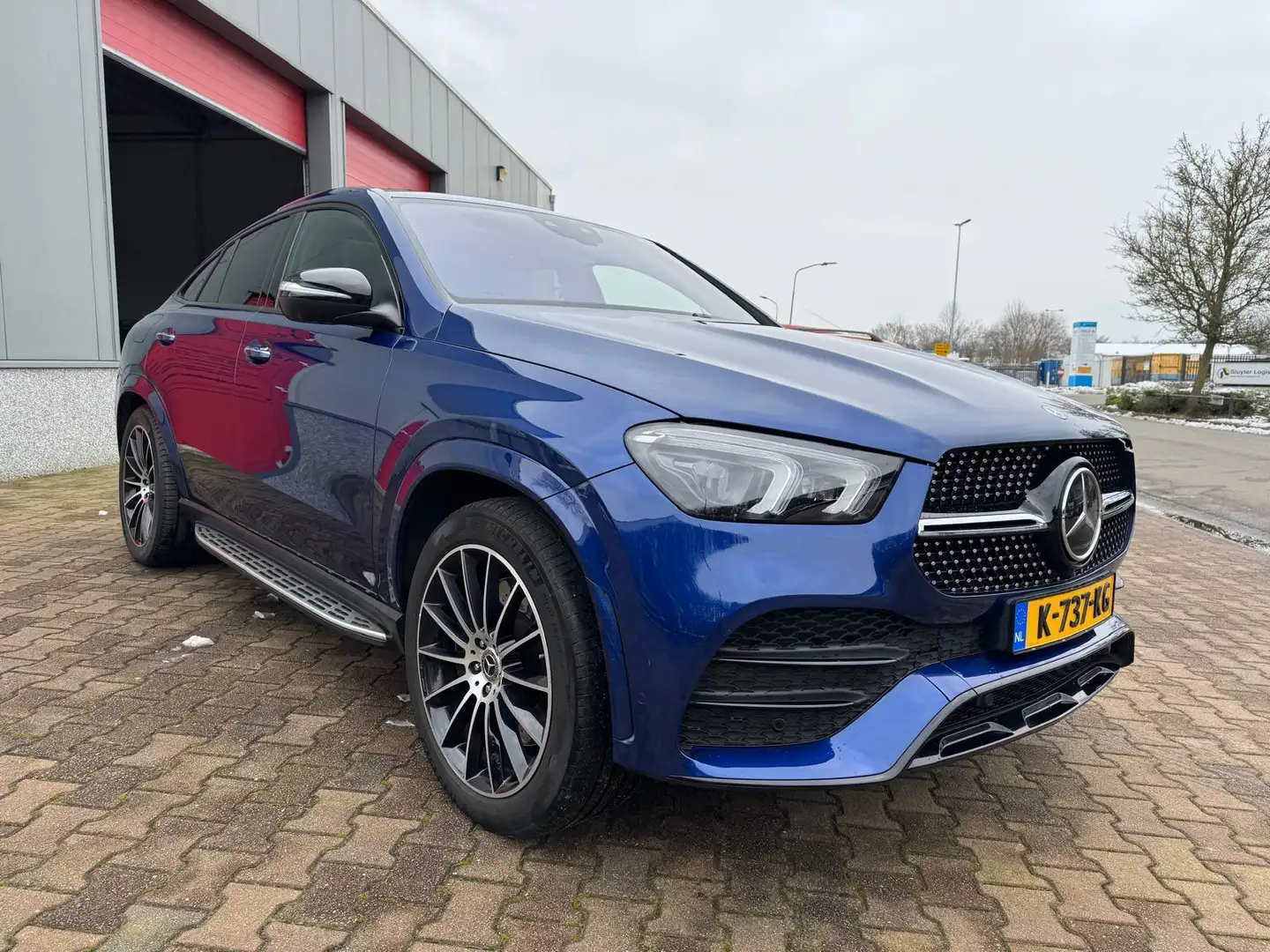 Mercedes-Benz GLE 350 Coupé de 4MATIC ( DEALER AUTO / LEER / LM VELGEN ) Blauw - 2