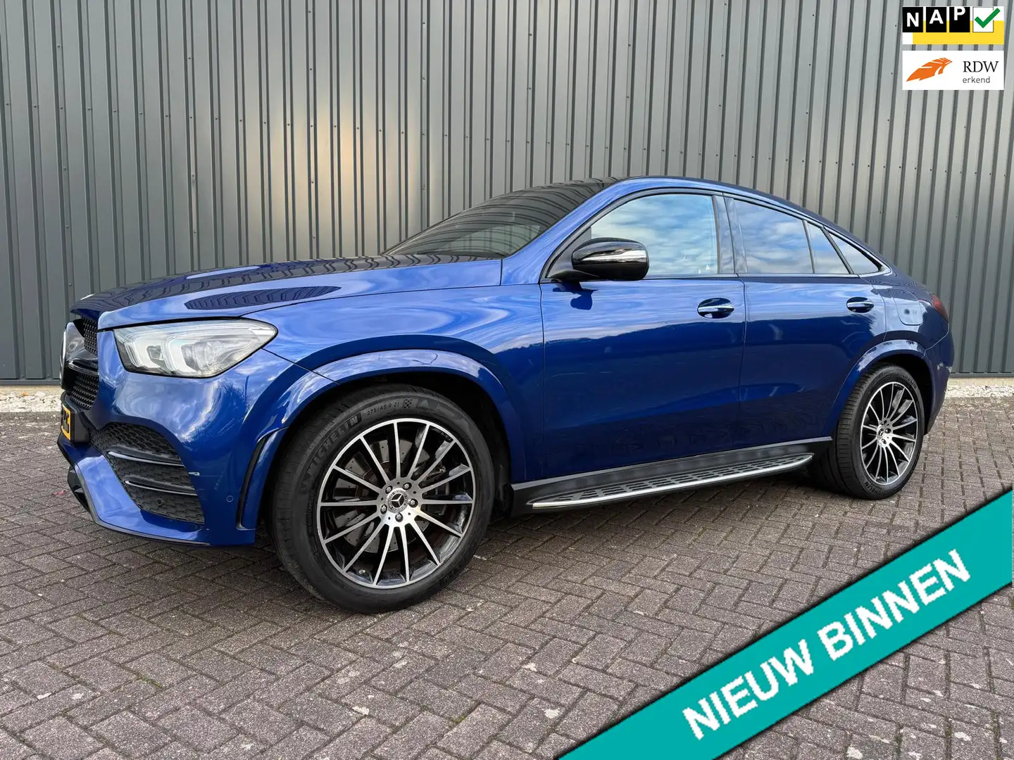 Mercedes-Benz GLE 400 Coupé d 4MATIC Premium ( LEER/DEALER AUTO/LM VELGE Bleu - 1