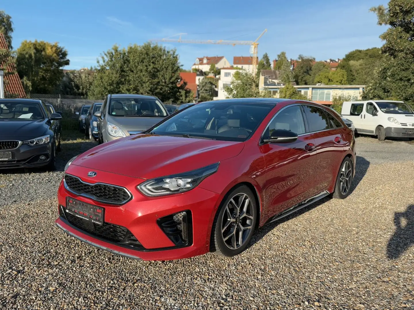 Kia ProCeed / pro_cee'd ProCeed GT-LINE 1.6CRDi Navi FullAssist Pano Tüv Rot - 1
