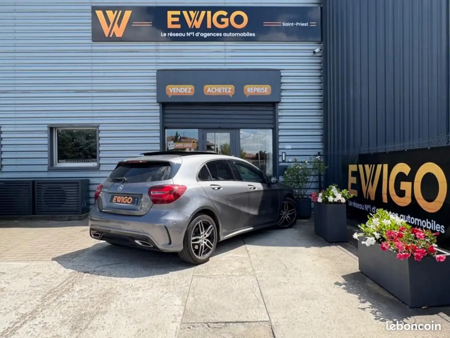 Mercedes-Benz A 180 Mercedes 1.5 180 CDI 110 FASCINATION 7G-DCT BVA Gris - 2