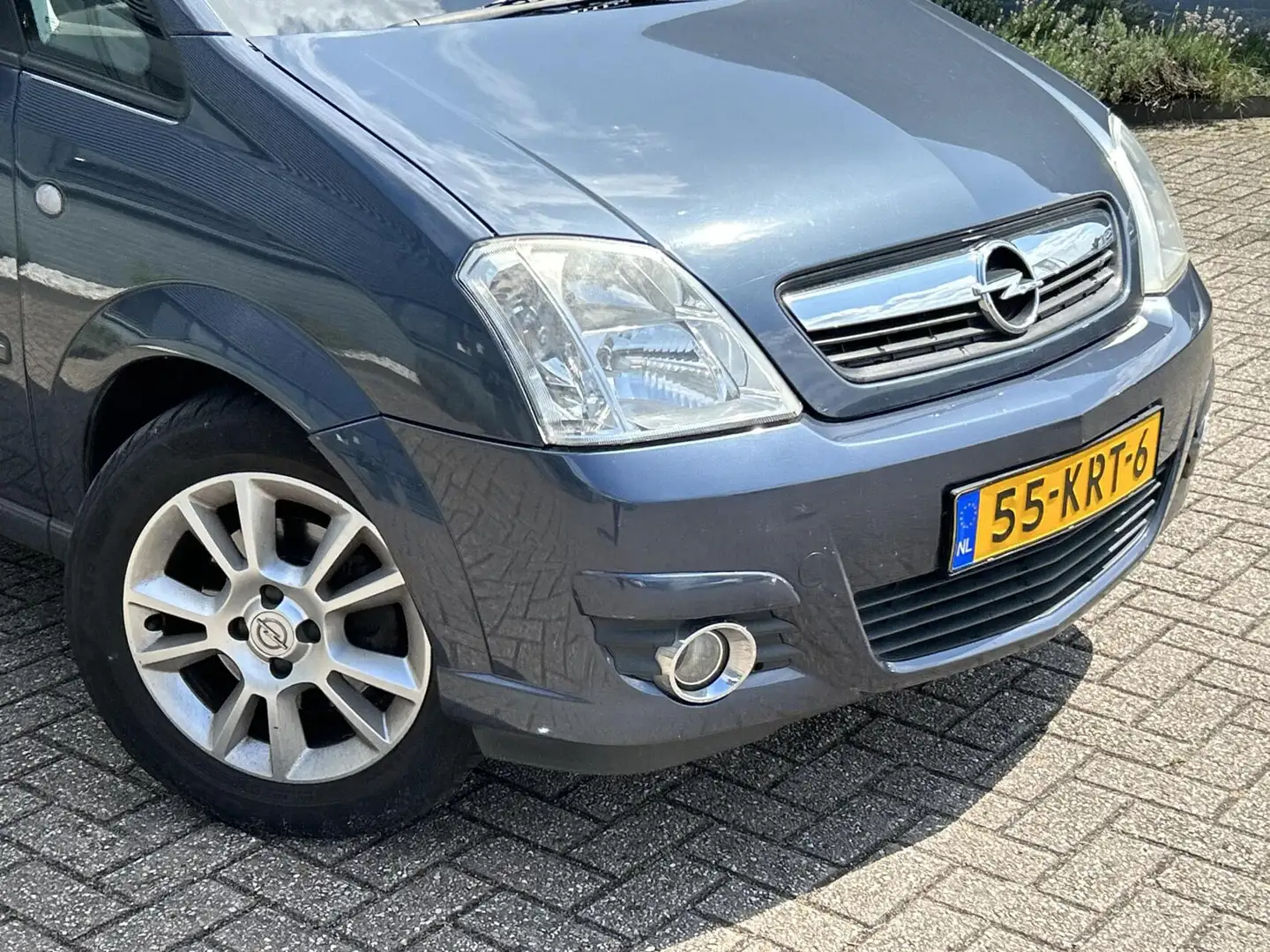 Opel Meriva 1.6-16V Cosmo BJ`10 NAP NL Airco Climate LMV Elekp Grijs - 2