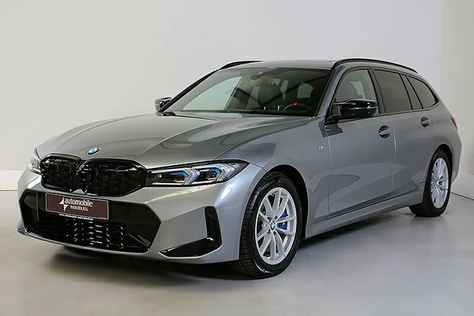 BMW 340 Mi AT xDr. Facelift II Panorama HuD LED HiFi Gris - 1