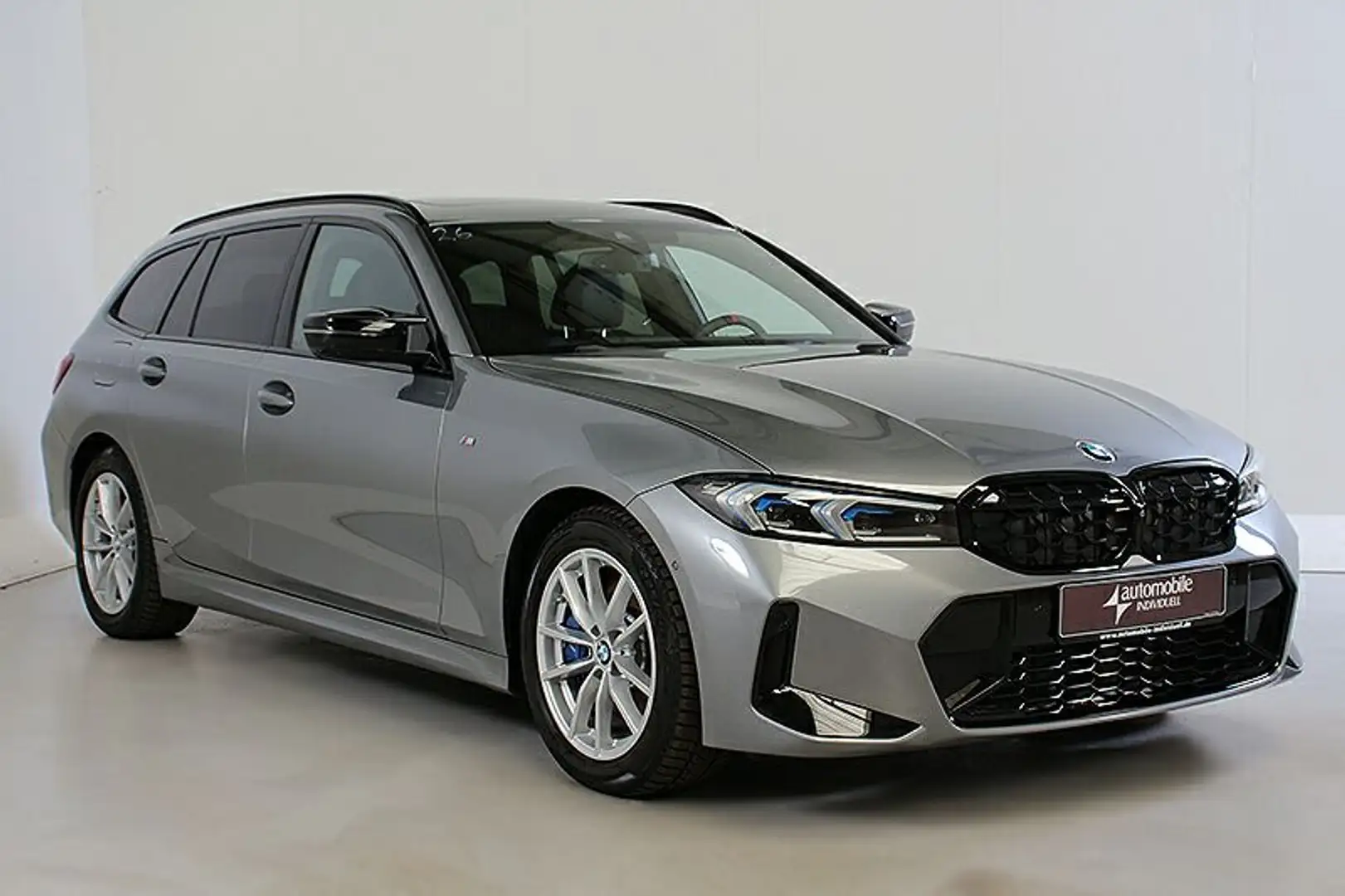BMW 340 Mi AT xDr. Facelift II Panorama HuD LED HiFi Gris - 2