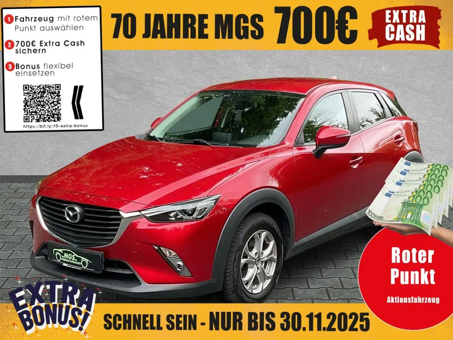 Mazda CX-3 Exclusive-Line 2.0 KAT BT #NAVI #S&S Rouge - 1