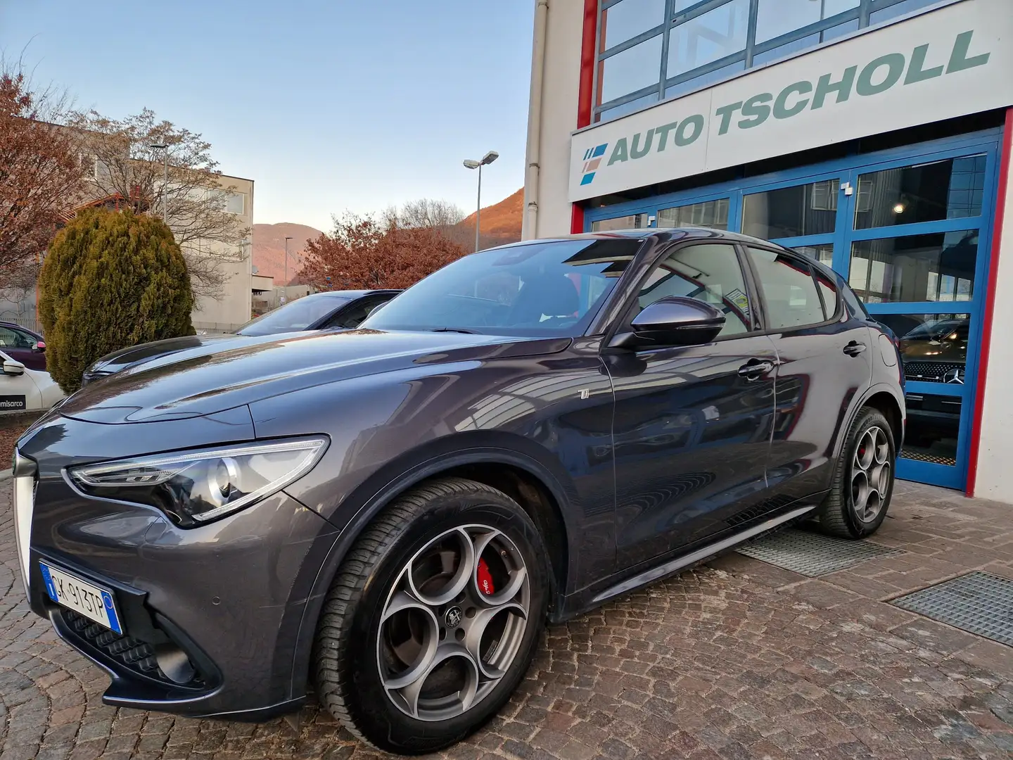 Alfa Romeo Stelvio Ti 2.2 JTDM Q4 210Cv ACC Bi-Xeno Keyless PDC Navi Gris - 1