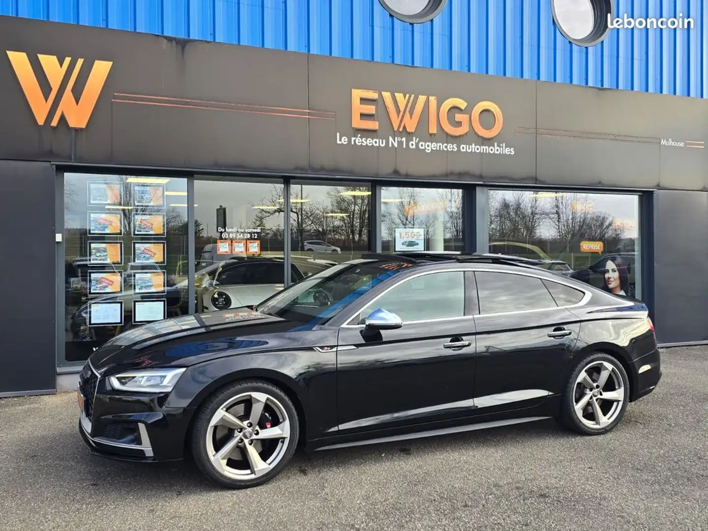 Audi S5 3.0 tfsi 353 ch siege cobra toit ouvrant quattro Noir - 1