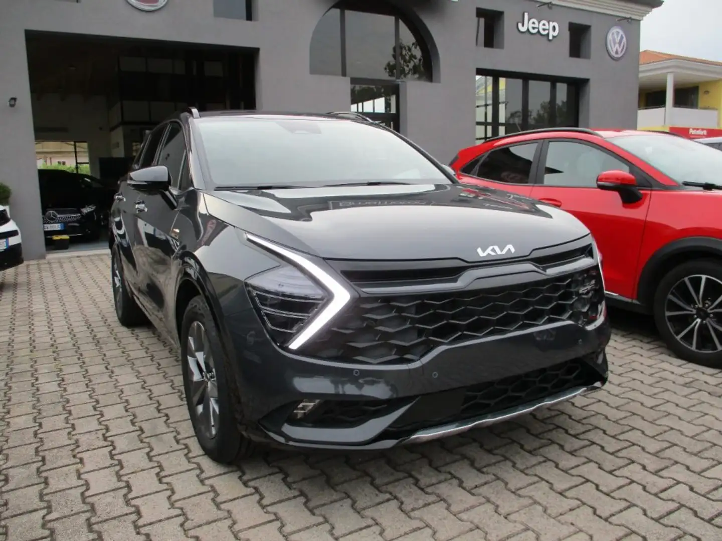 Kia Sportage 1.6 TGDi HEV AT GT-line PRONTA CONS. Grigio - 2