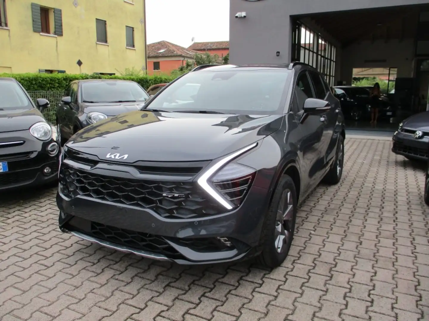 Kia Sportage 1.6 TGDi HEV AT GT-line PRONTA CONS. Grigio - 1