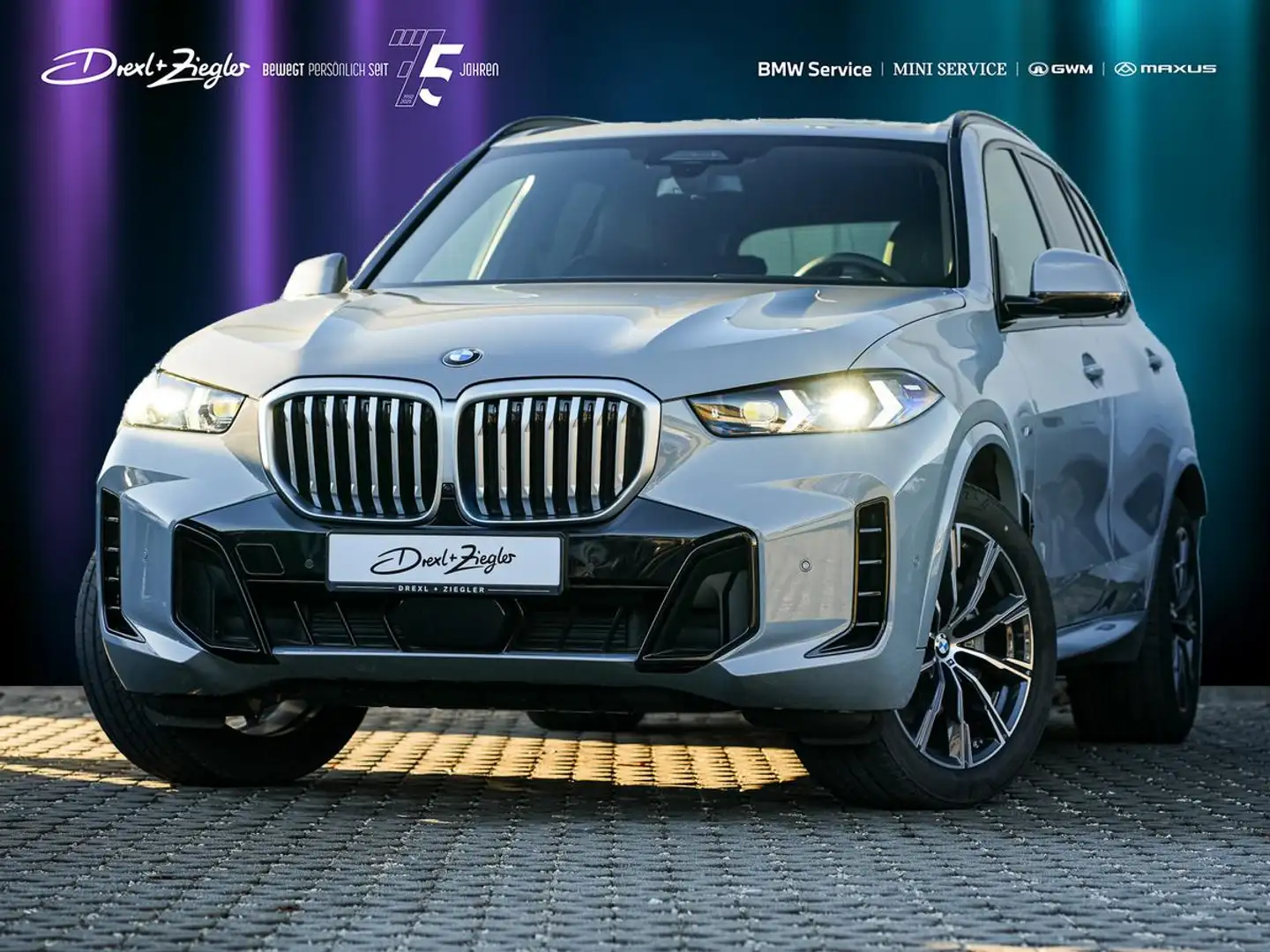 BMW X5 xDrive30d M-Sport 20" AHK ACC H&K KoZg K360° Grau - 1