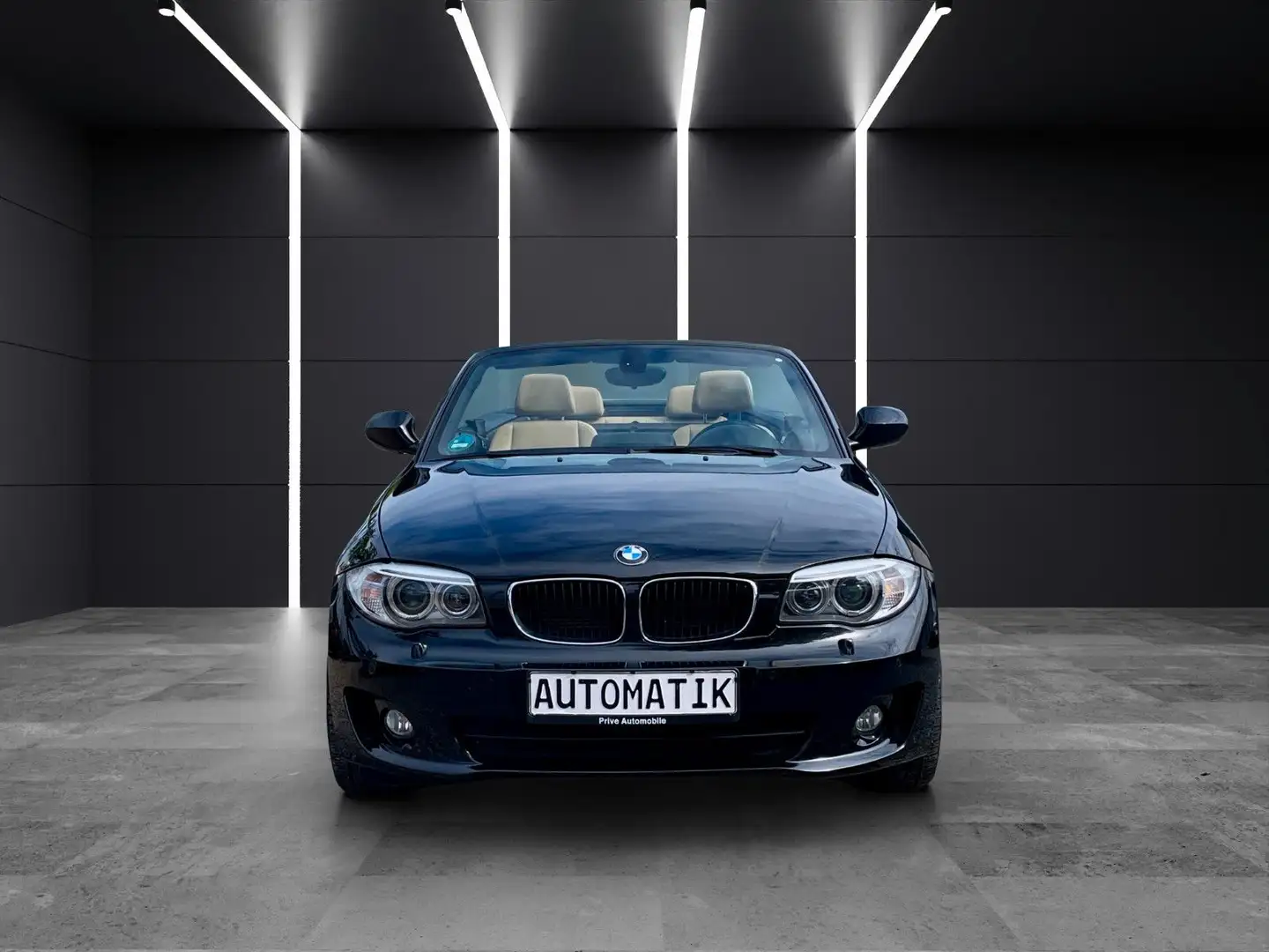 BMW 118 d Cabrio Automatik~Bi-Xenon~SHZ~PDC~MFL~VOLL Schwarz - 2