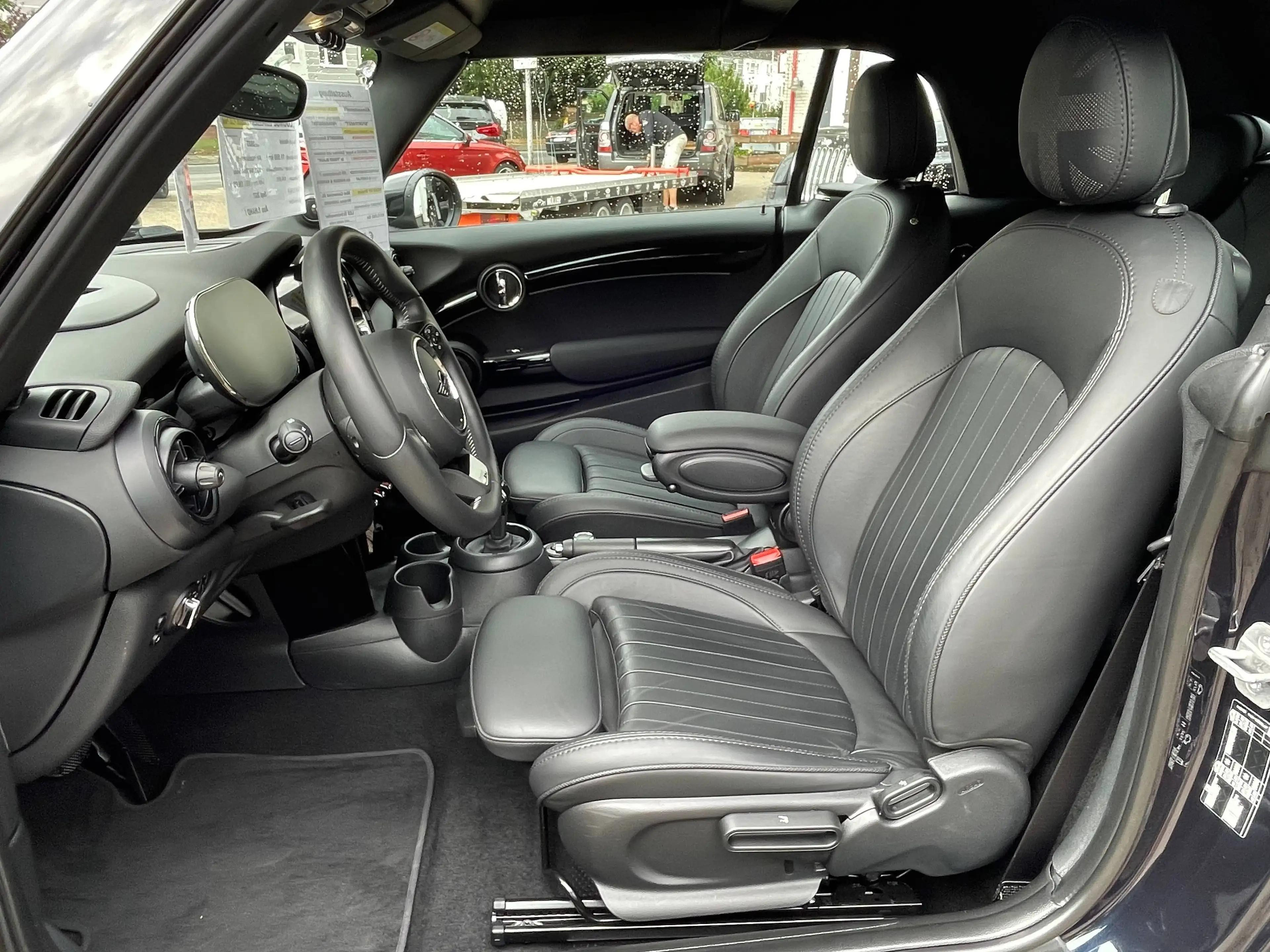 MINI Cooper Cabrio MINI CABRIO Autom."LOUNGE-Echtleder"Sportsitze+KAMERA+HeadUp +"PREMIUM PLUS Paket"+1.Hand — photo 9