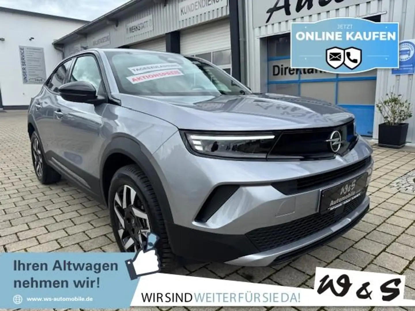 Opel Mokka 1.2 Turbo Edition Autom. Facel. Sitzh.*LED Gris - 1
