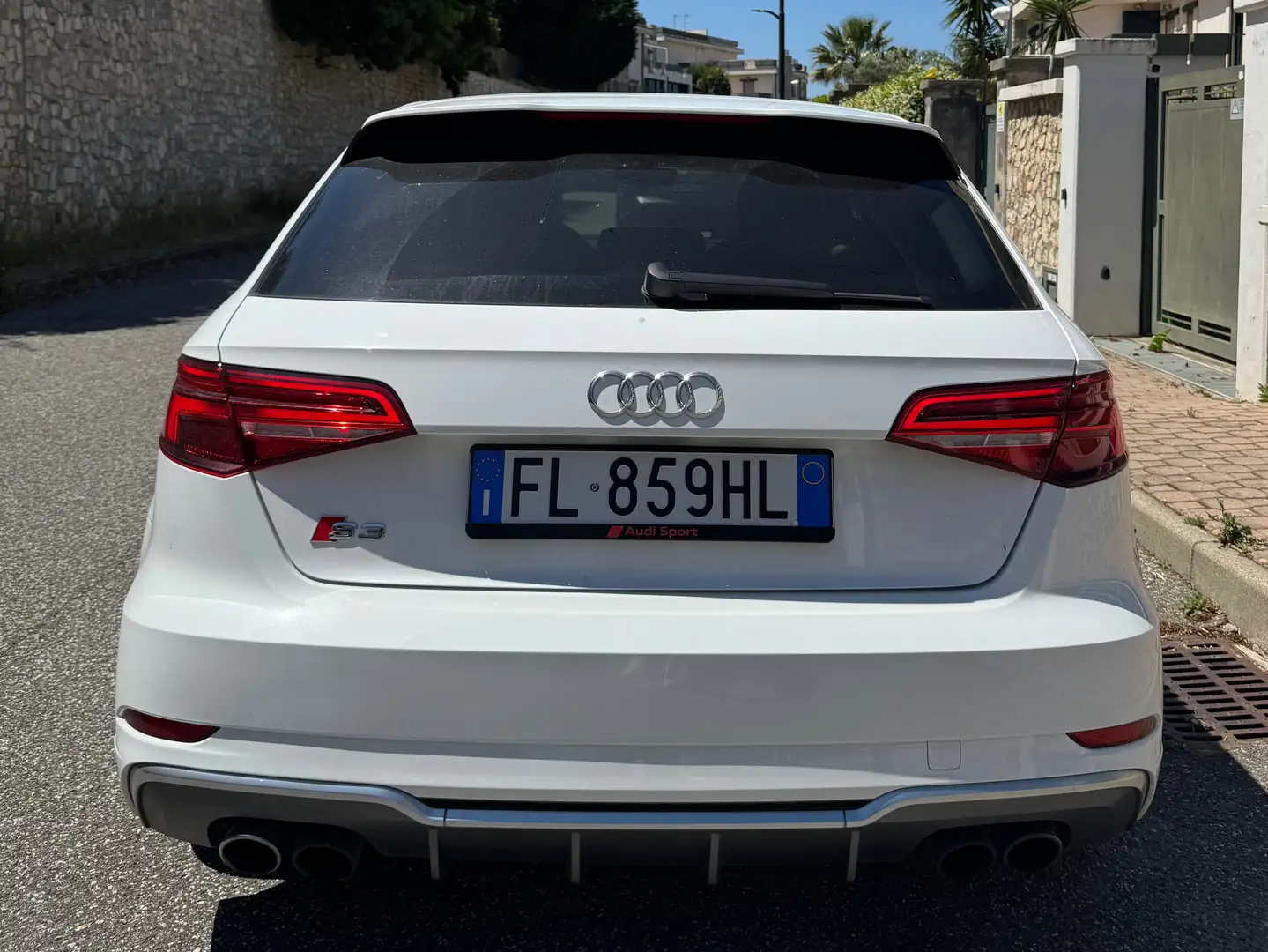 Audi S3 A3 2017 Sportback 2.0 tfsi quattro 310cv s-tronic Biały - 2