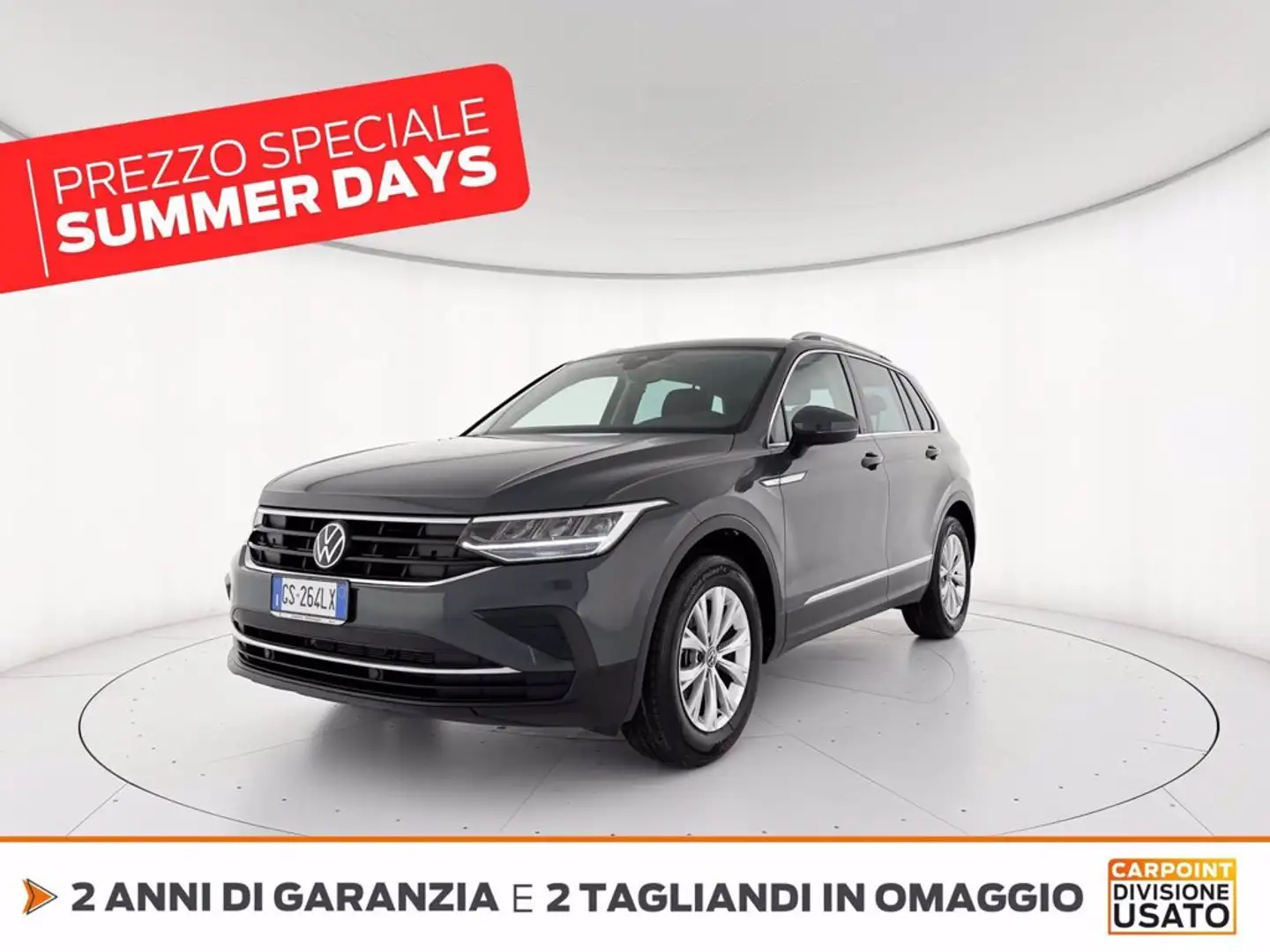 Volkswagen Tiguan 2.0 tdi life 150cv dsg Grigio - 1