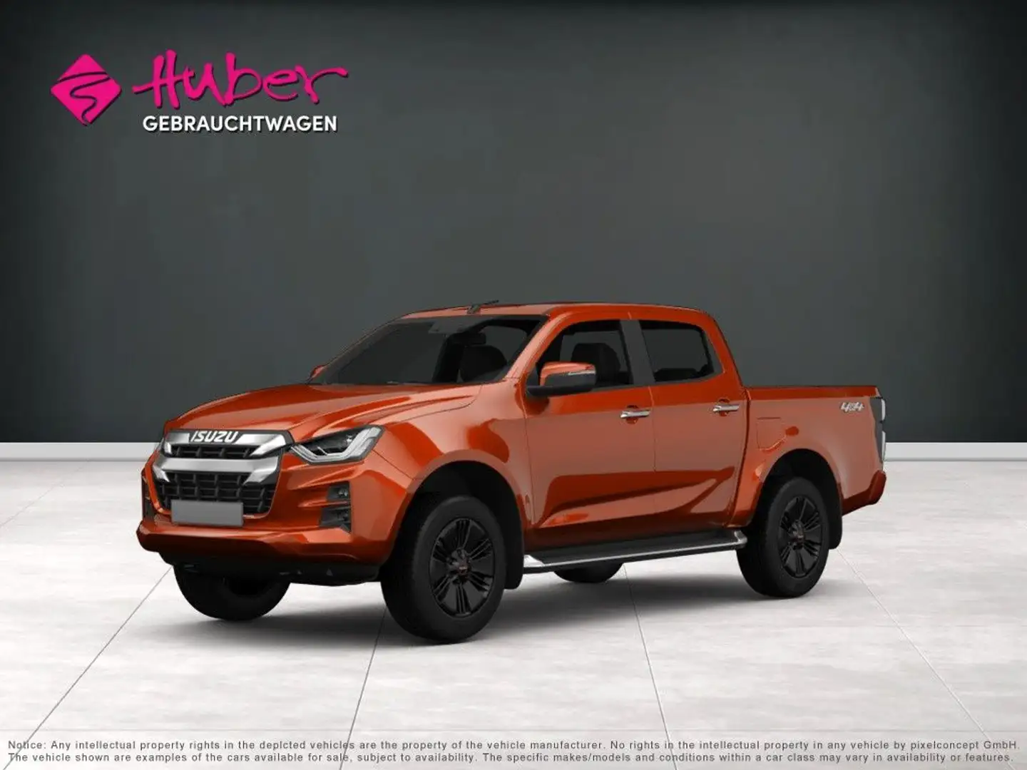 Isuzu D-Max V-CROSS D-CAB (* GARANTIE BIS 09 / 2028 *) Orange - 1
