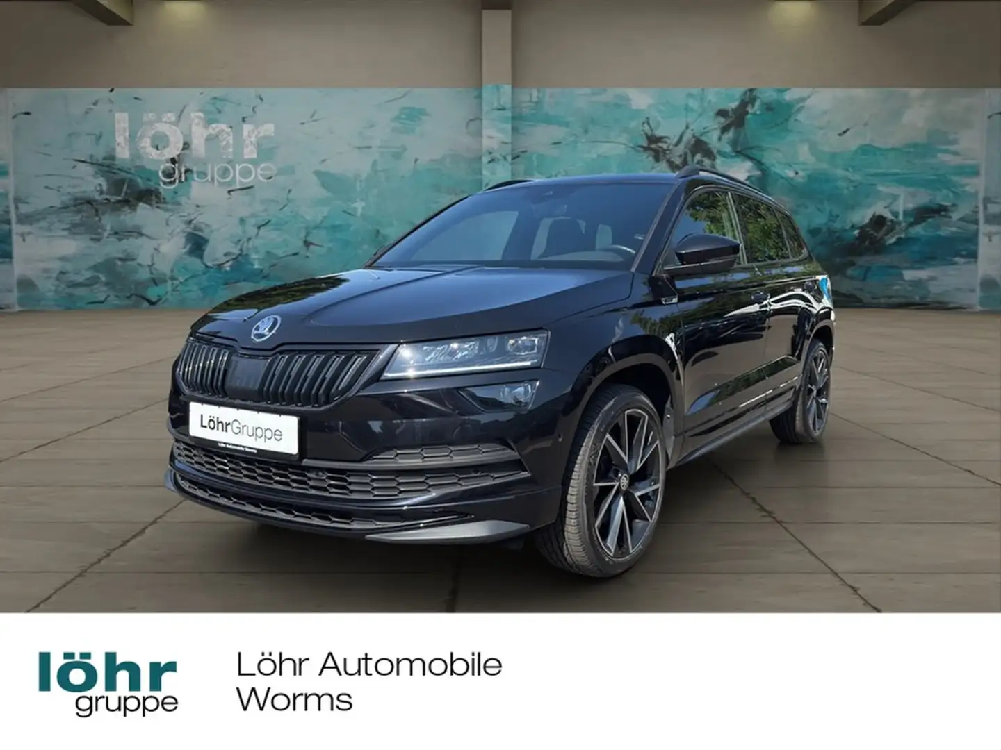 Skoda Karoq 2.0 TDI Sportline 4x4 *CANTON*AHK*LED*STANDHEIZ... Schwarz - 1