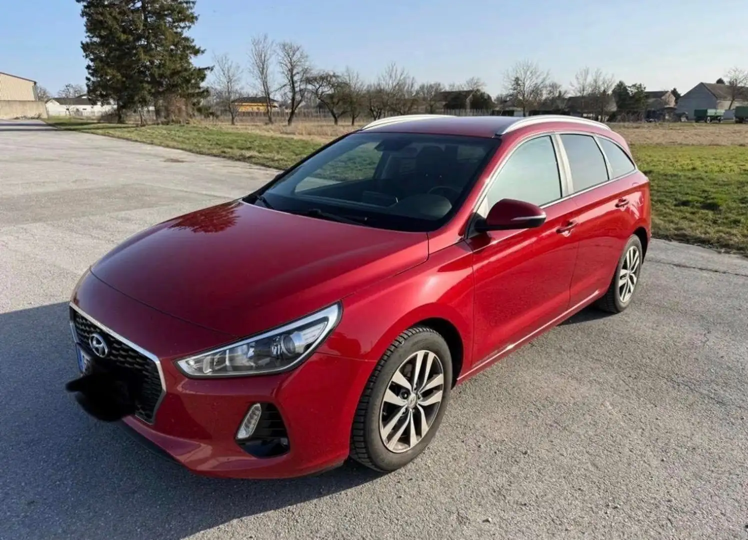 Hyundai i30 1,0 T-GDi Edition 25 Kombi Rot - 2