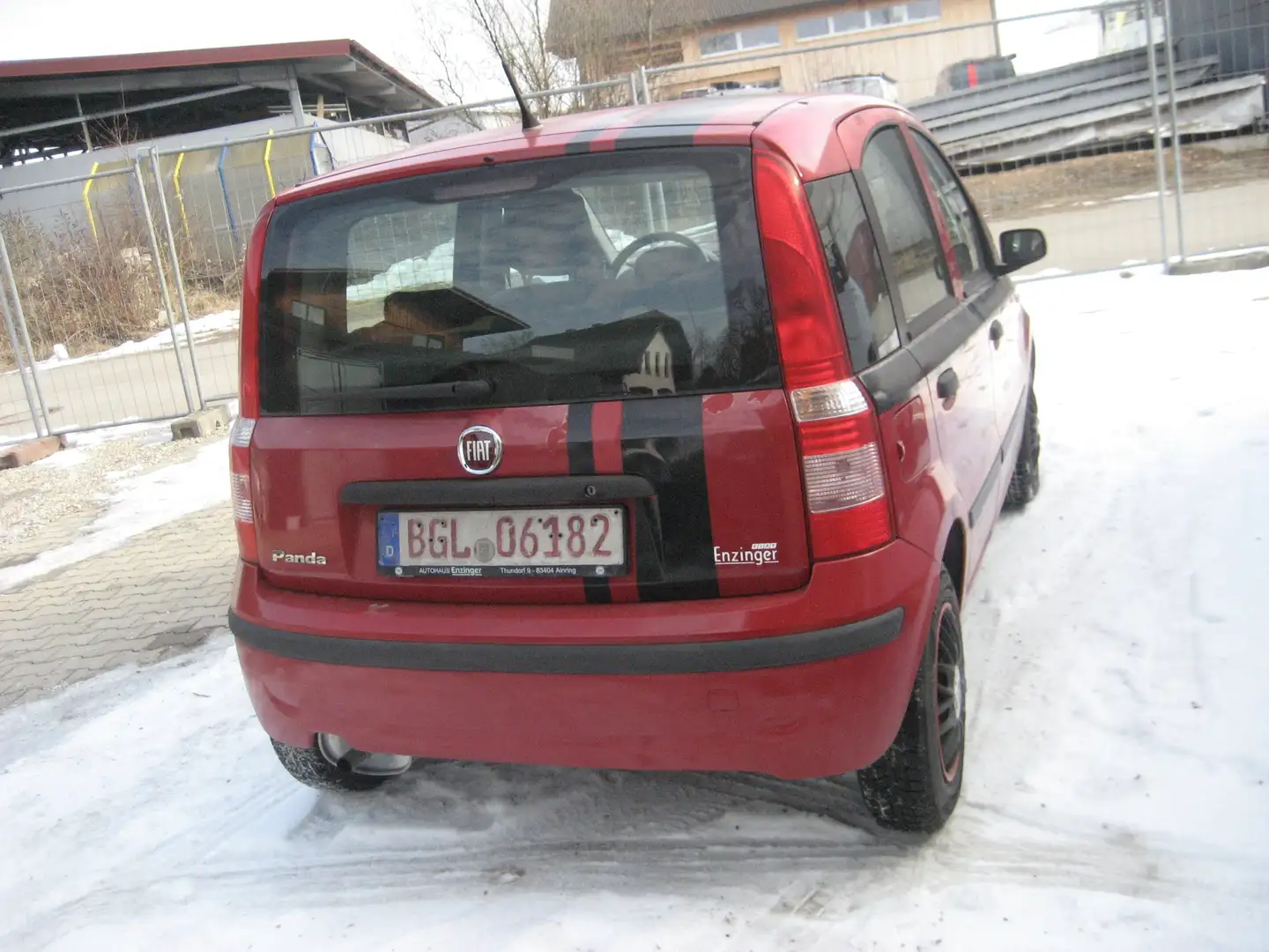 Fiat Panda Panda 1.2 Dynamic TÜV Kundendienst neu Rot - 2