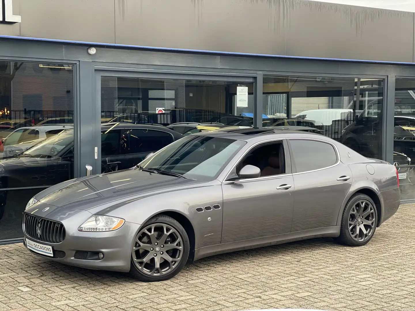 Maserati Quattroporte 4.2 Sport GT SCHUIFDAK/LEDER/MEMORY/CRUISE/VOLOPTI siva - 1