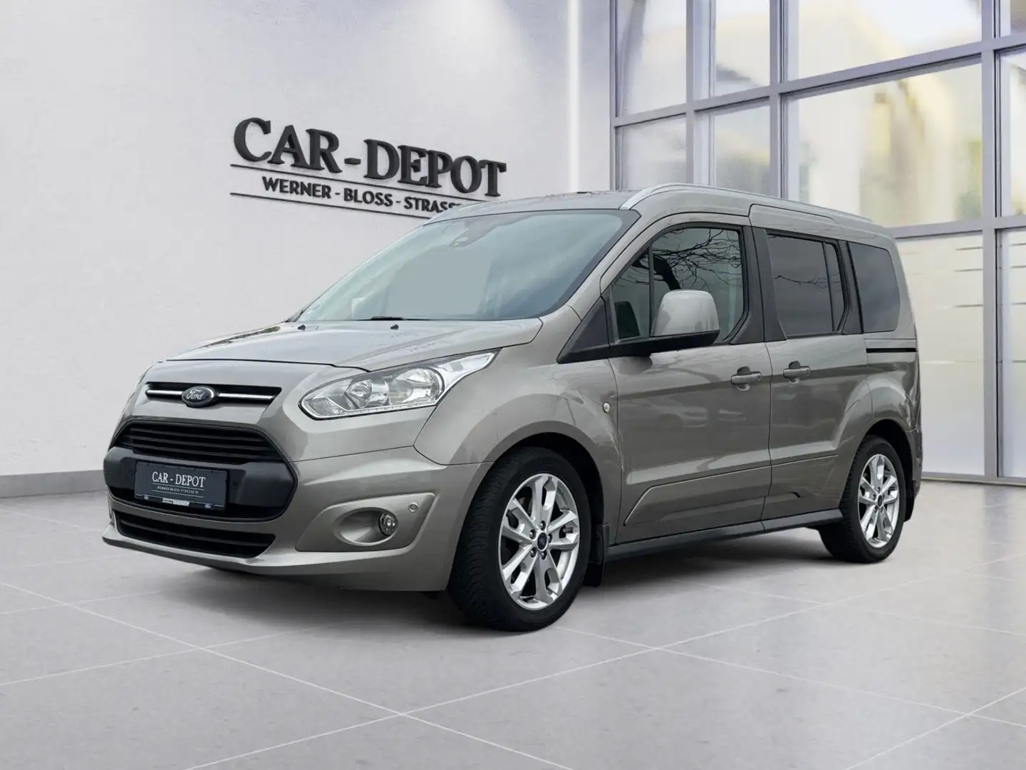 Ford Tourneo Connect Titanium*KLIMAAUT.*NAVI*RFK*SHZ* Grau - 1