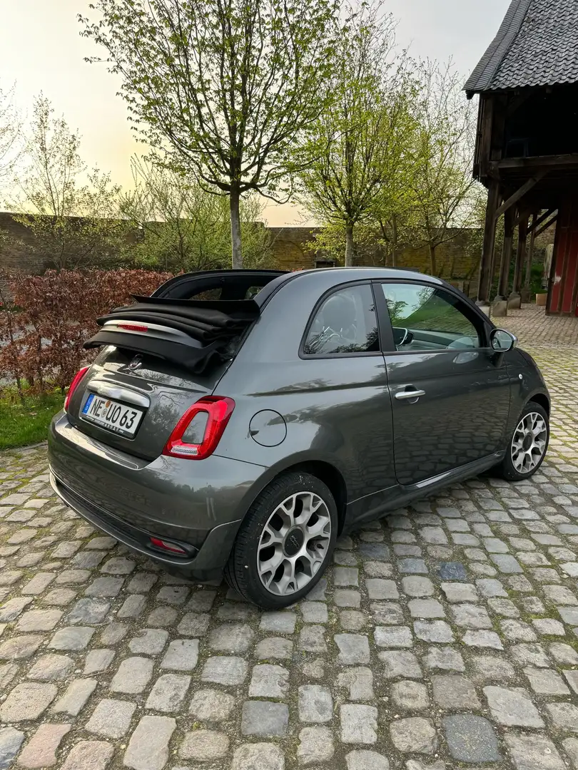 Fiat 500C 500 C 0.9 8V TwinAir Rockstar Gris - 1