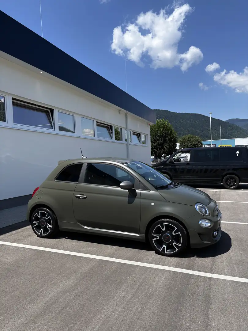 Fiat 500 1,2 500S Grün - 2
