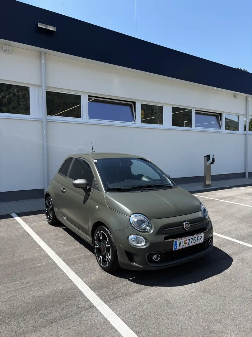 Fiat 500 1,2 500S Grün - 1