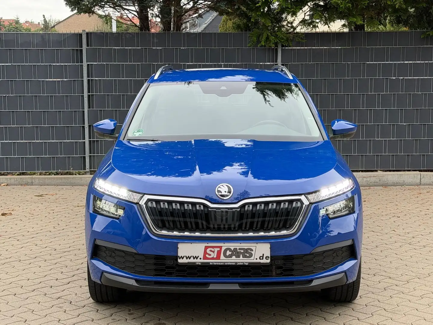 Skoda Kamiq Style 1.5 TSI DSG AHK NAVI LED Blau - 2