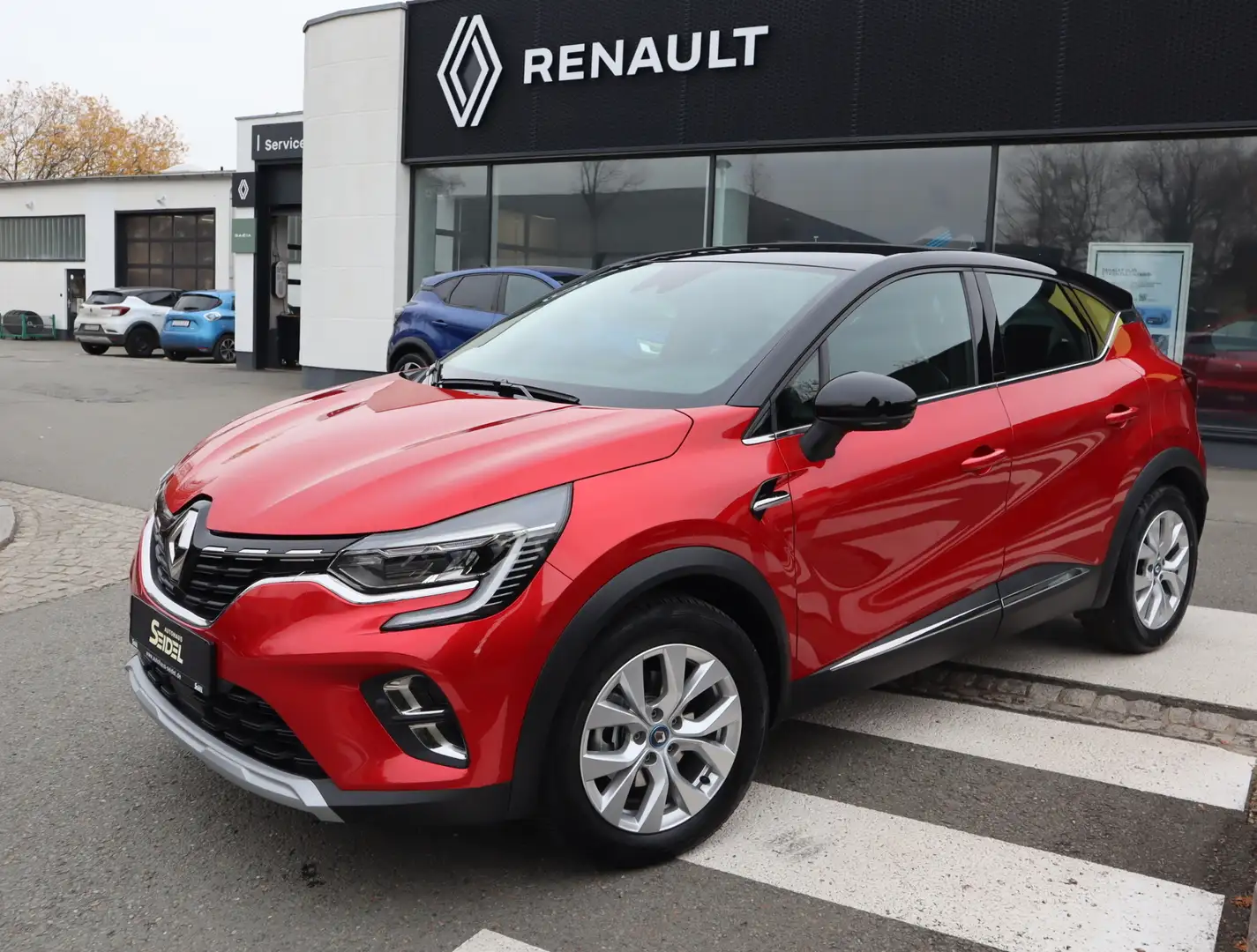 Renault Captur INTENS E-TECH Plug-in 160 Rouge - 2