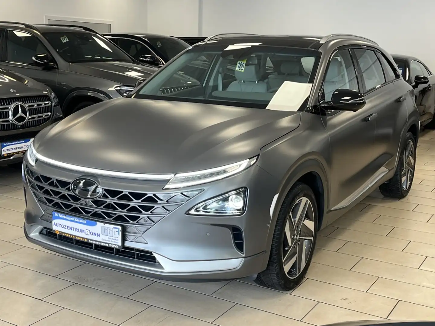 Hyundai NEXO S.Dach*ACC*360Cam*Winterp*Totwinkelass*Navi Grey - 1