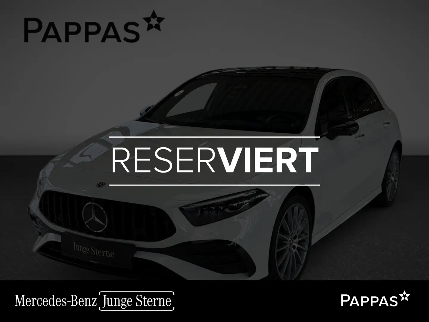 Mercedes-Benz A 250 e Kompaktlimousine PTS Navi Pano AUT Wide Weiß - 1