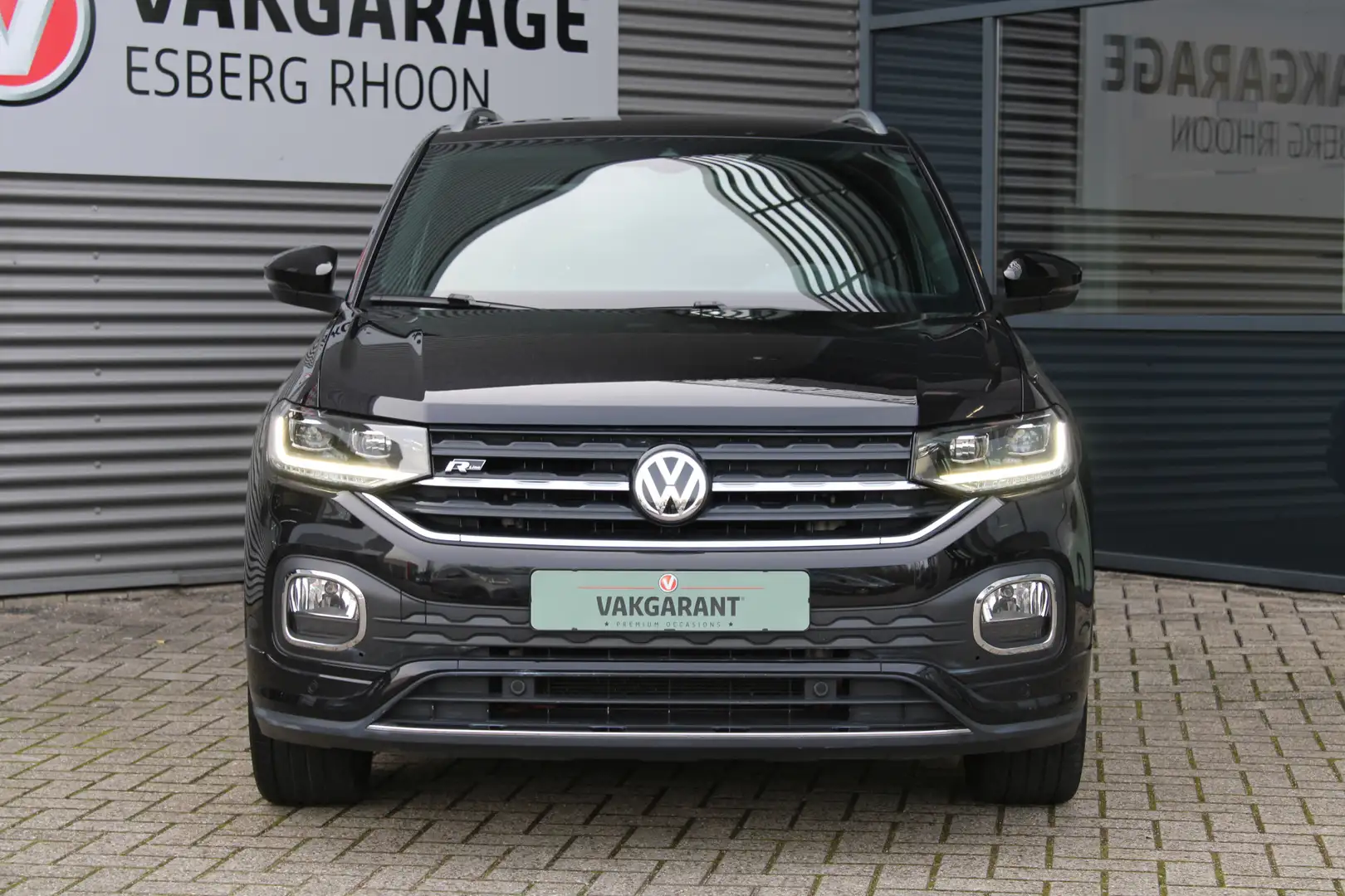 Volkswagen T-Cross 1.0 TSI 2x-R-LINE DSG,LED,VIRTUAL,BEATS Zwart - 2