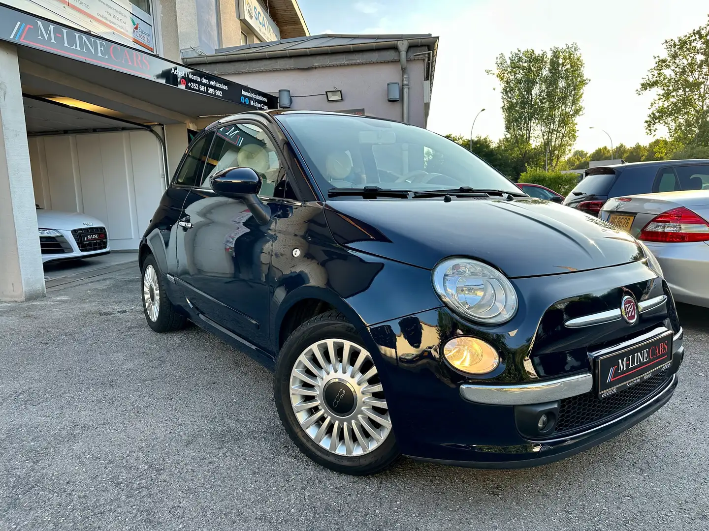 Fiat 500 0.9T 85cv TwinAir S&S Lounge Bleu - 1