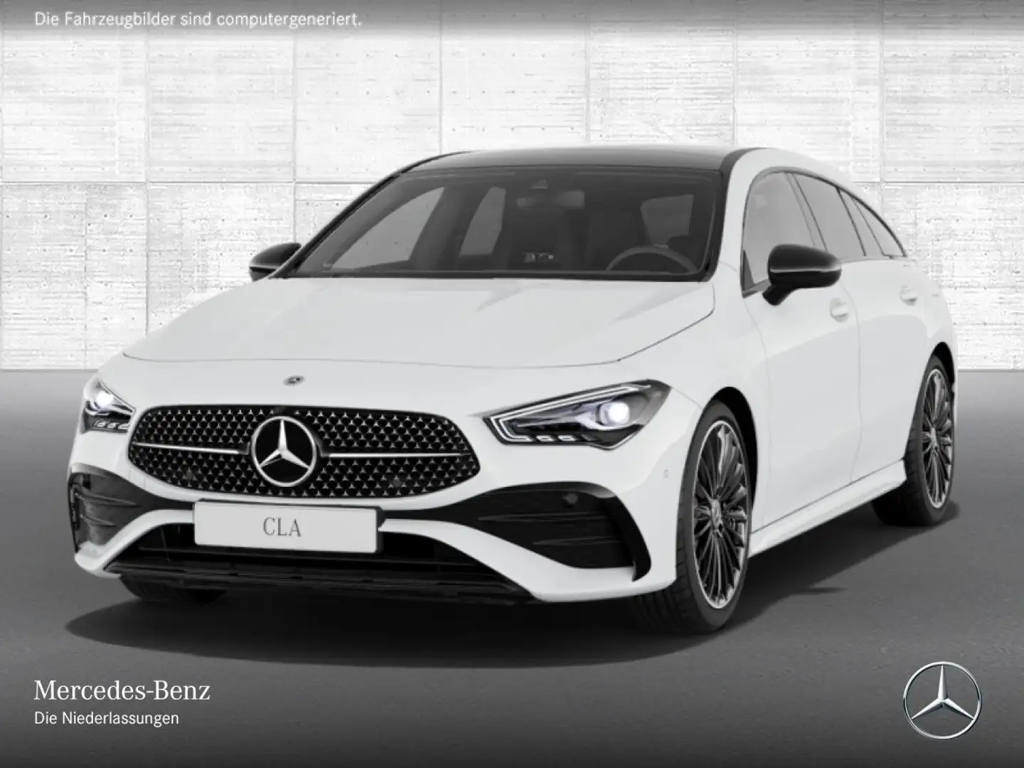Mercedes-Benz CLA 200 d AMG+NIGHT+PANO+360°+AHK+LED+BURMESTER Wit - 2
