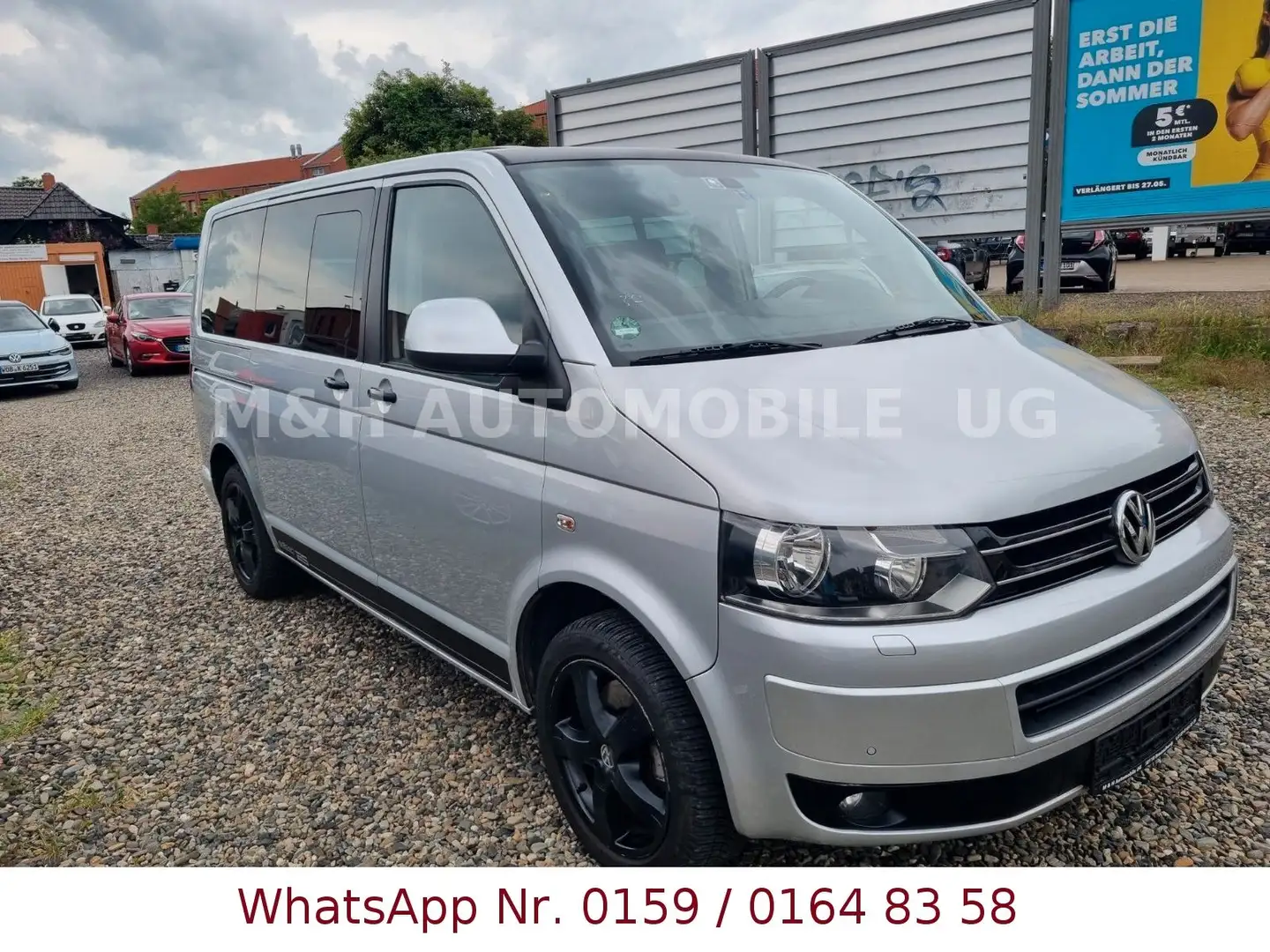 Volkswagen T5 Transporter Bus Multivan Edition 25 4Motion Silber - 1