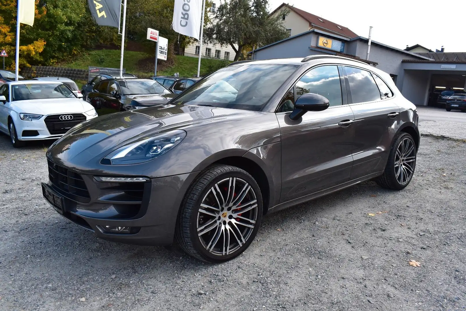 Porsche Macan GTS "Panorama/Standhzg/AHK/LEDER/21 Zoll" Gris - 1