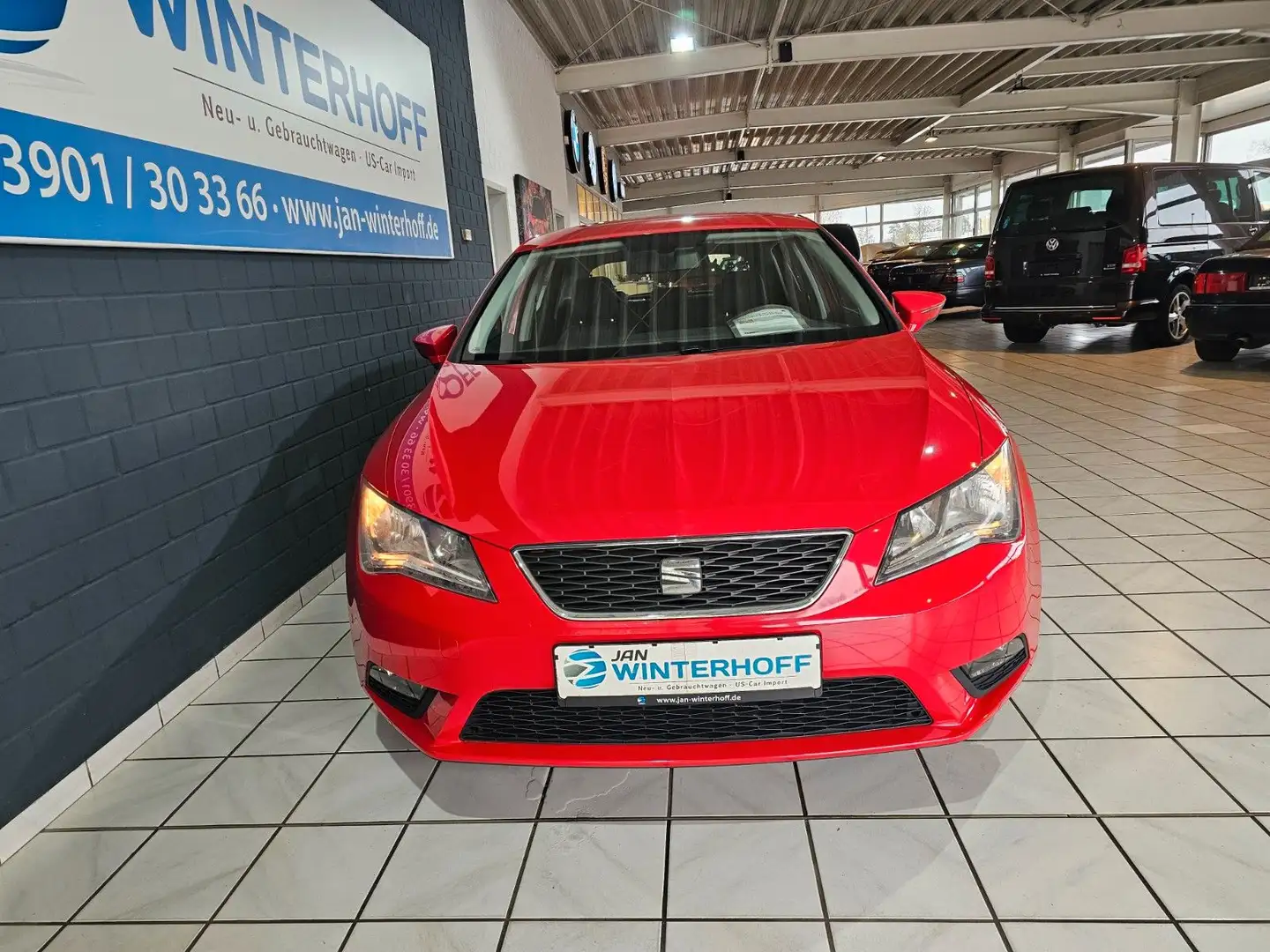 SEAT Leon 1.2 TSI Style TEMPOMAT ALUFELGEN KLIMA Rot - 2