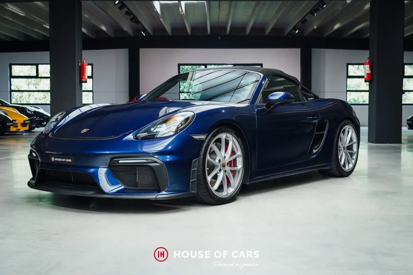 Porsche Boxster 718 SPYDER MANUAL 1ST PAINT  PORSCHE APPROVED 2027 Bleu - 2