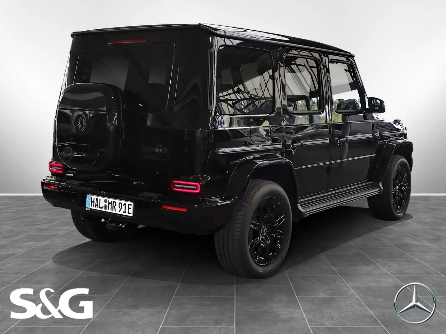 Mercedes-Benz G 580 EQ AMG MBUX+360°+M-LED+Schiebedach+Standhz Schwarz - 2