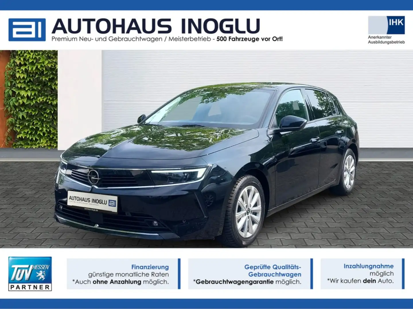 Opel Astra 1.2 B. Edition AT Navi+LED+Lenk SHZ+R-Kam+ Černá - 1