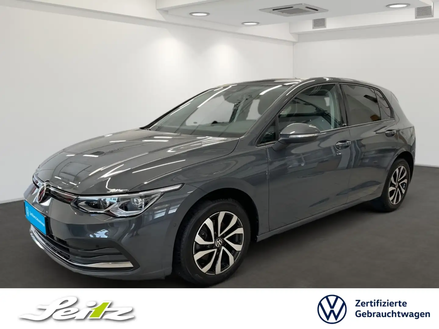 Volkswagen Golf VIII 1.5 TSI Active *MATRIX*PANO*HARMAN* Gris - 1